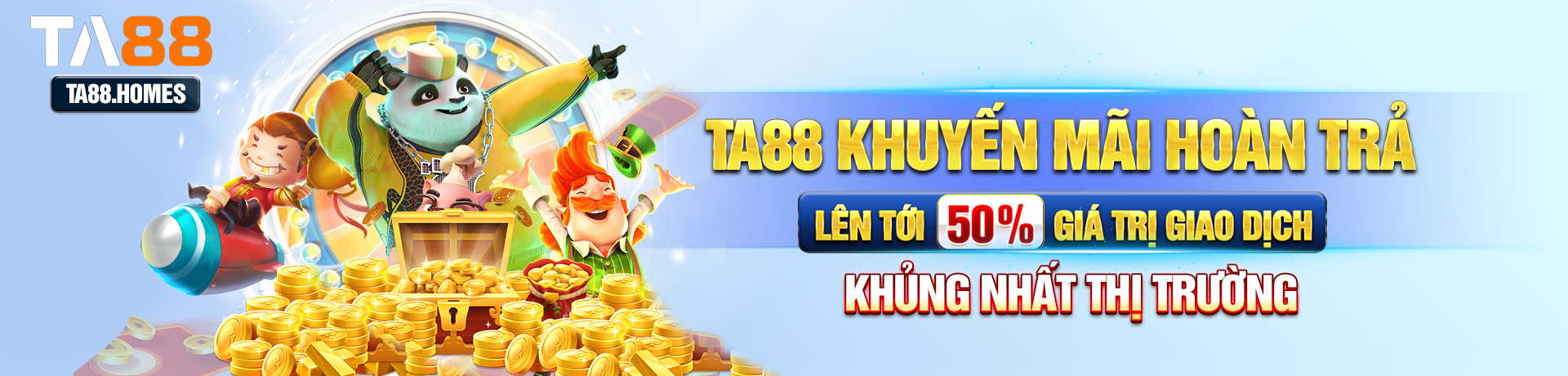 TA88 khuyến mãi hoàn trả 1.25% dành cho hội viên - KHỦNG nhất thị trường